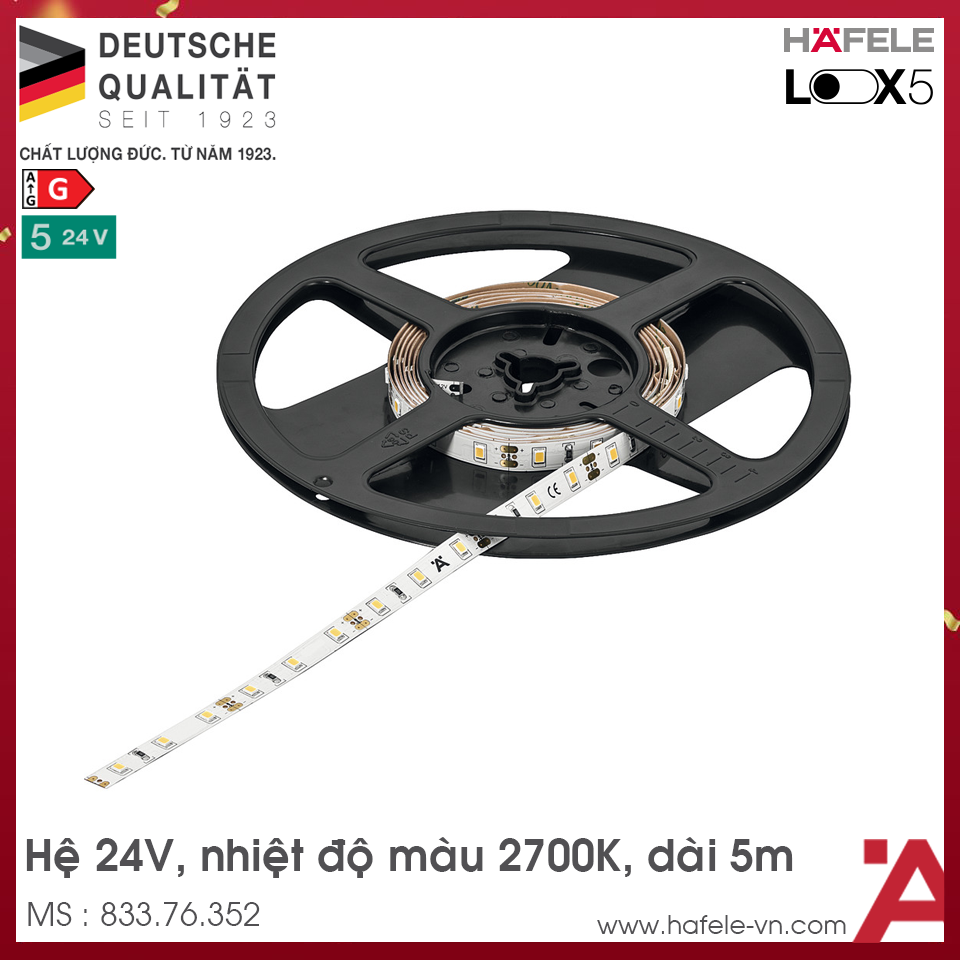 Đèn Led Dây 24V Loox5 Hafele 833.76.352