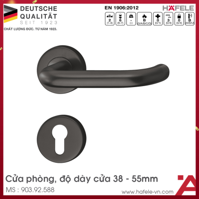 Tay Nắm Gạt Cửa Phòng Hafele 903.92.588