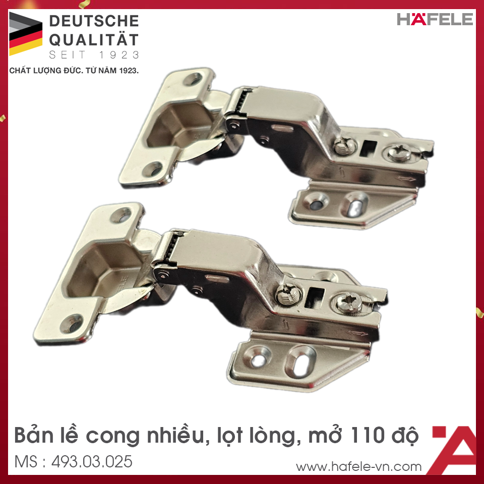 Bản Lề Lọt Lòng Metalla A DIY 110º Hafele 493.03.025