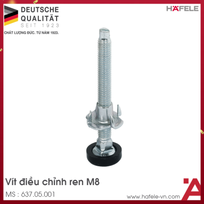Vít Điều Chỉnh Ren M8 Hafele 637.05.001