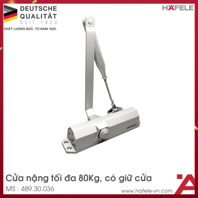 Tay Đẩy Hơi Cùi Chỏ 80Kg DC413 Hafele 489.30.036
