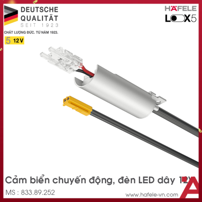 Cảm Biến Chuyển Động Cho Thanh Dẫn Đèn 12V Hafele 833.89.252