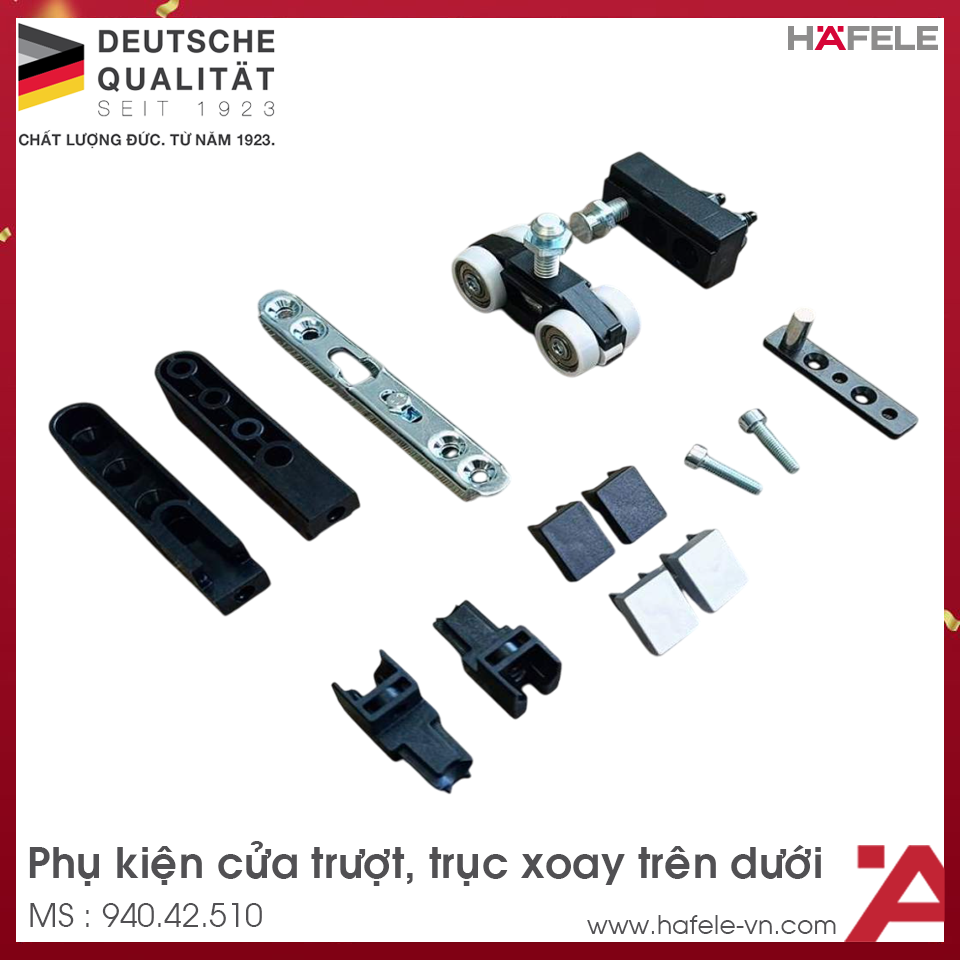 Phụ Kiện Cửa Trượt Xếp Hafele 940.42.510