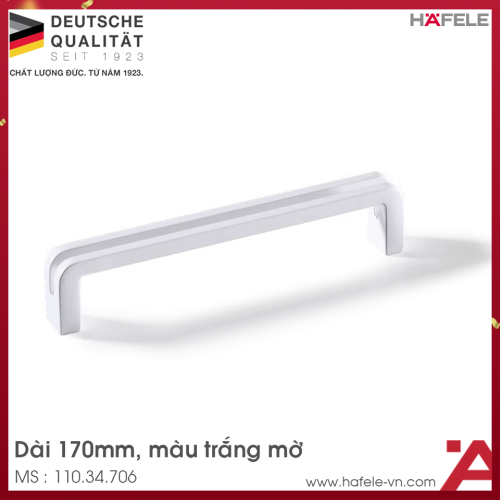 ​Tay Nắm Tủ H1310 D170mm Hafele 110.34.706