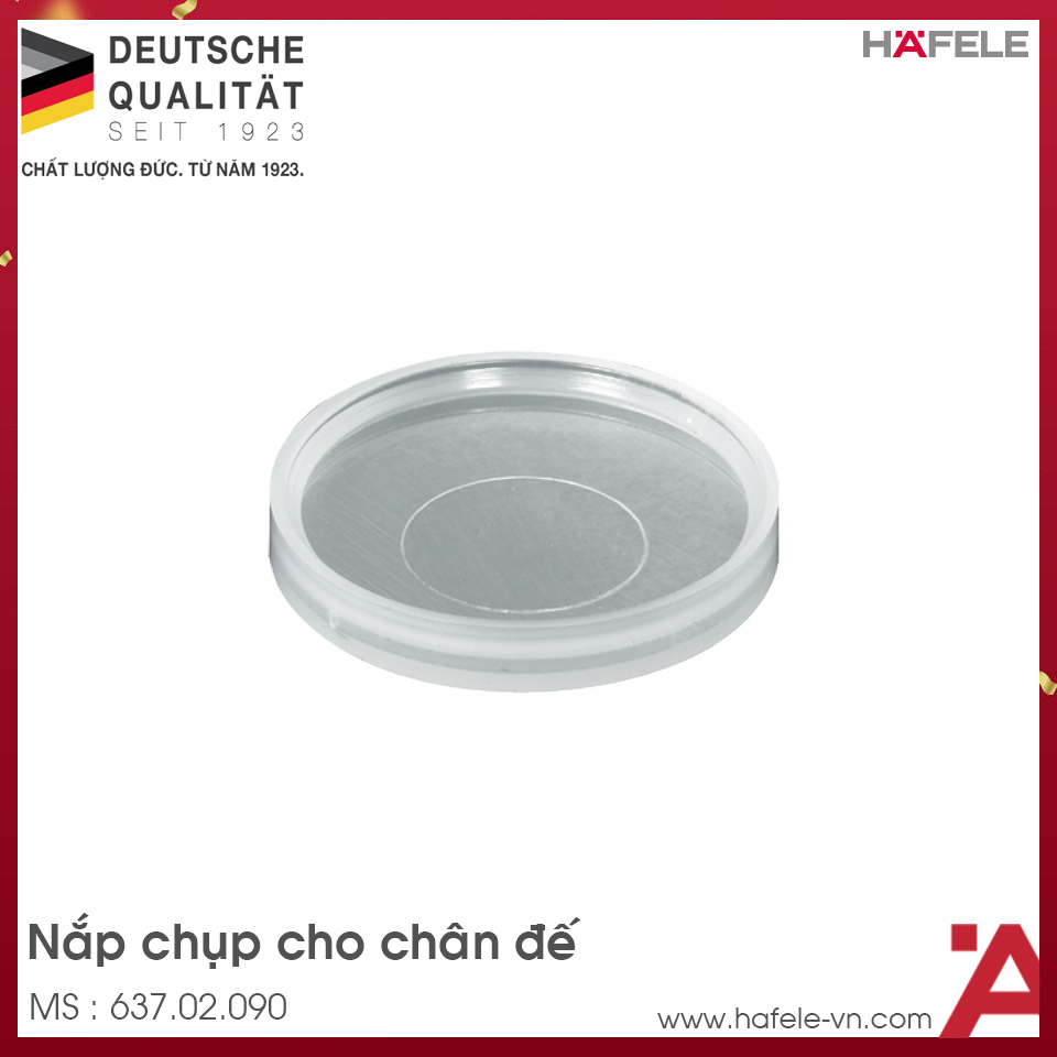 Nắp Chụp Cho Chân Đế Hafele 637.02.090