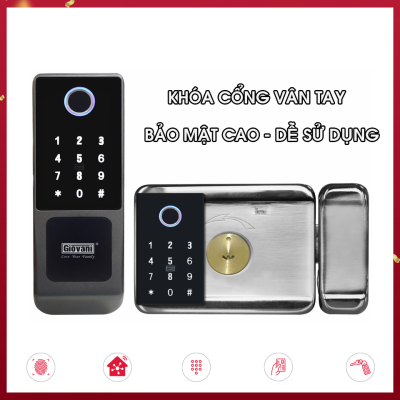Khóa Cổng Vân Tay Giovani GSL-M1S