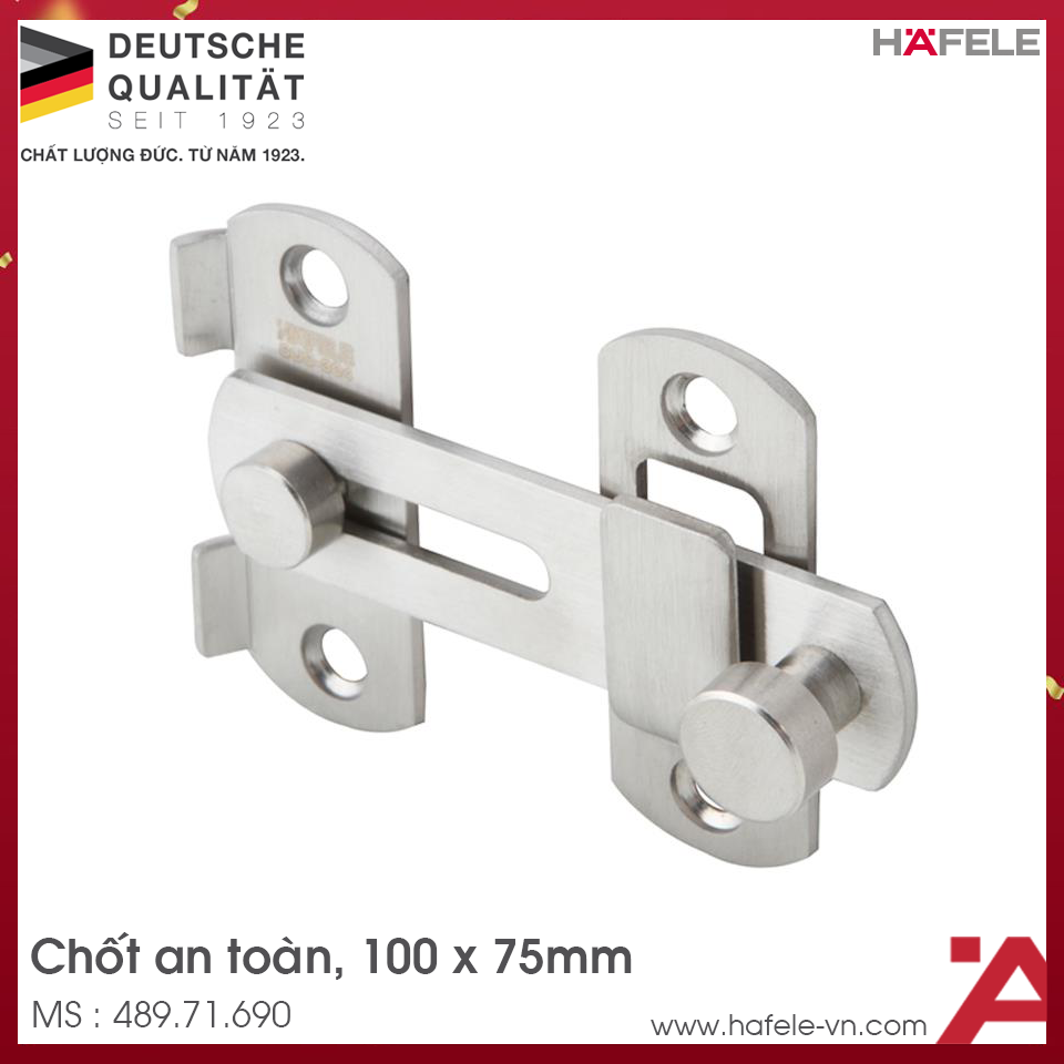 Chốt An Toàn Cho Cửa Hafele 489.71.690