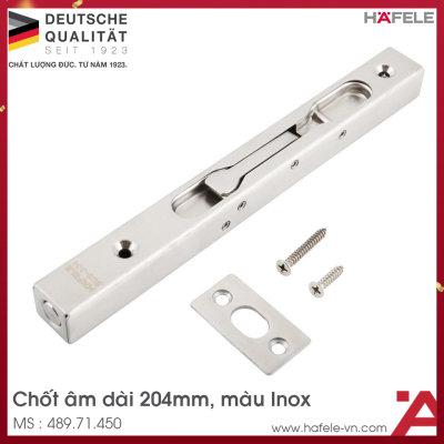 Chốt Cửa Âm 204mm Hafele 489.71.450