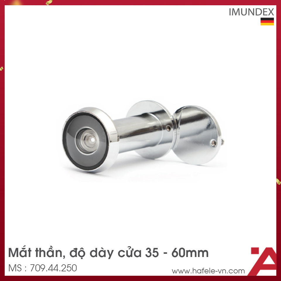 Mắt Thần Cho Cửa Crom Bóng Imundex 709.44.250