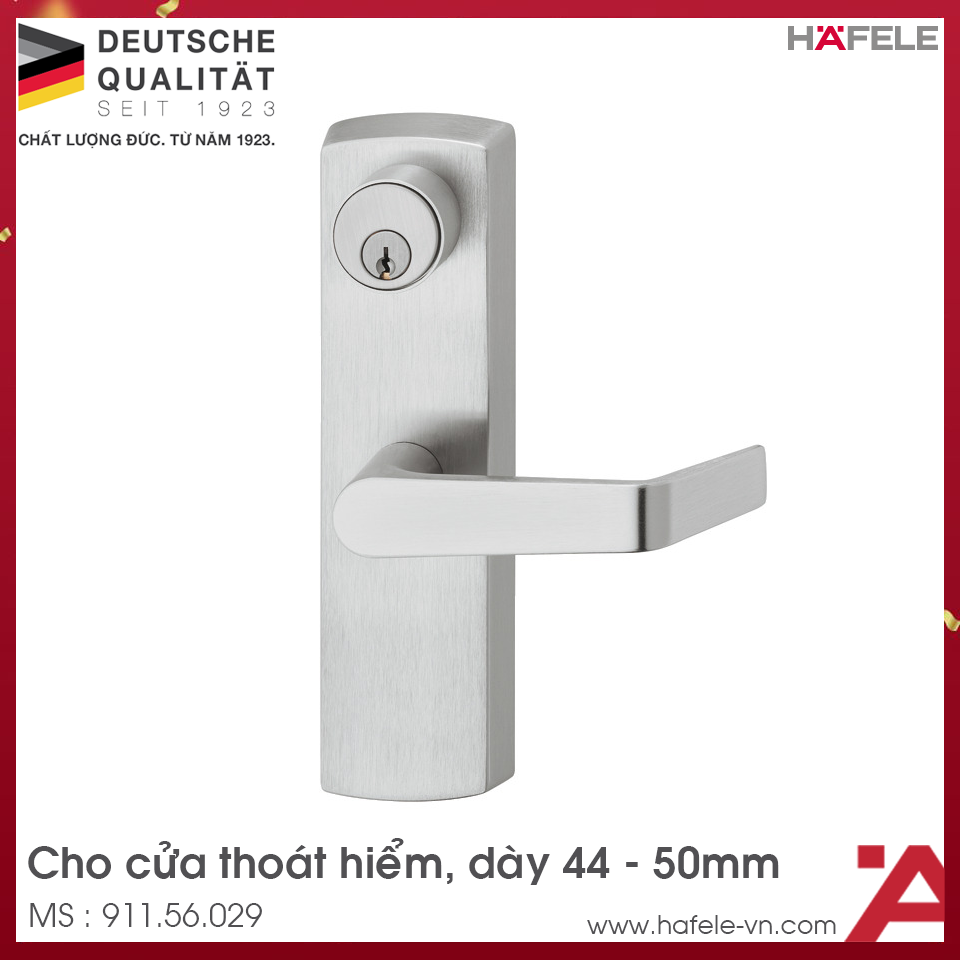 Tay Nắm Gạt Đế Dài Cửa Thoát Hiểm Hafele 911.56.029