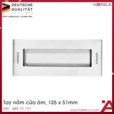 Tay Nắm Cửa Âm Hafele 489.72.131