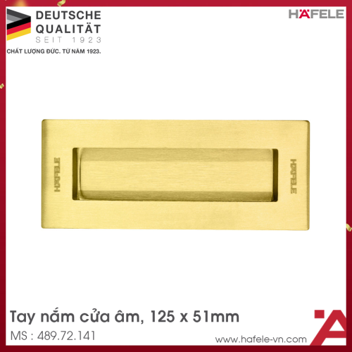 Tay Nắm Âm Cho Cửa Hafele 489.72.141
