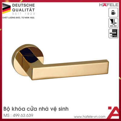 Bộ Khóa Tay Nắm Cửa DIY Set E Hafele 499.63.639