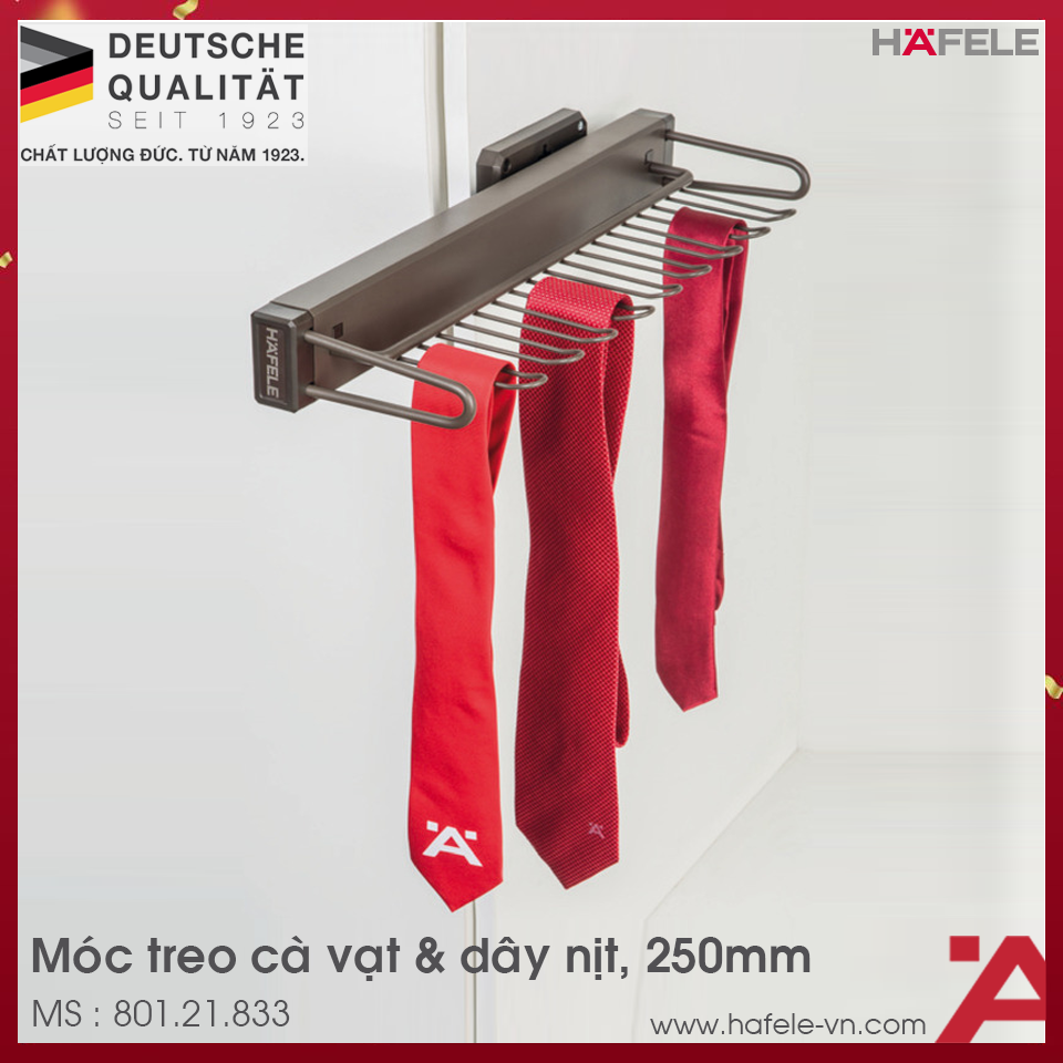Móc Treo Dây Nít & Cà Vạt 250mm Hafele 807.96.810