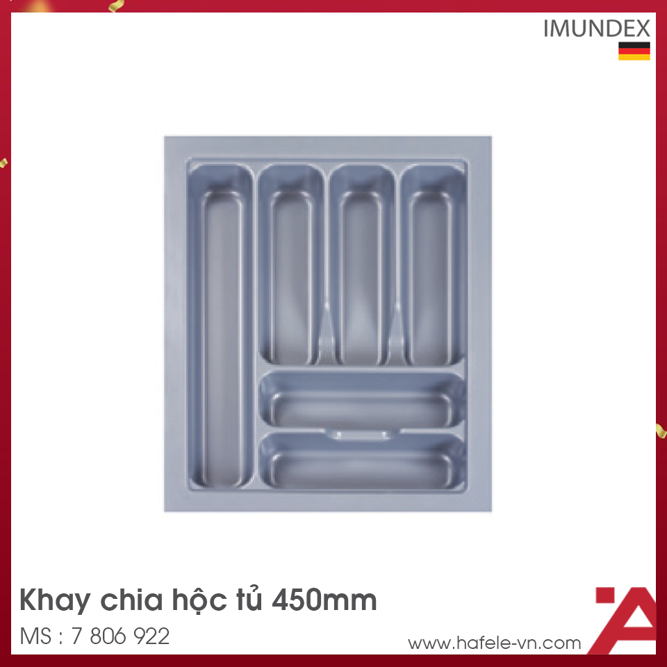 Khay Chia Hộc Tủ 450mm Imundex 7 806 922