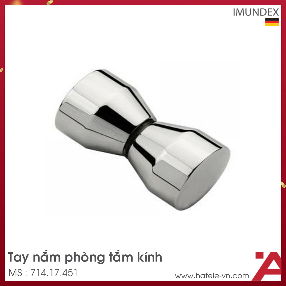 Tay Nắm Cabin Phòng Tắm Kính Imundex 714.17.451