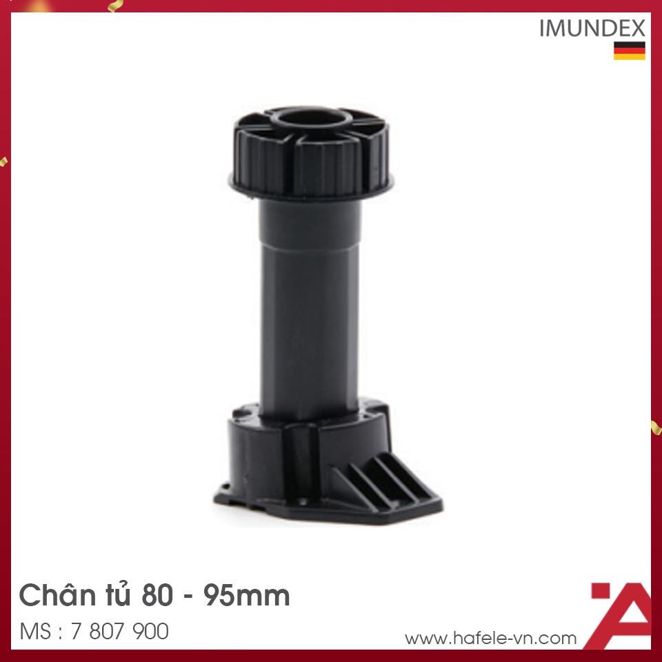 Chân Tủ 80 - 95mm Imundex 7 807 900