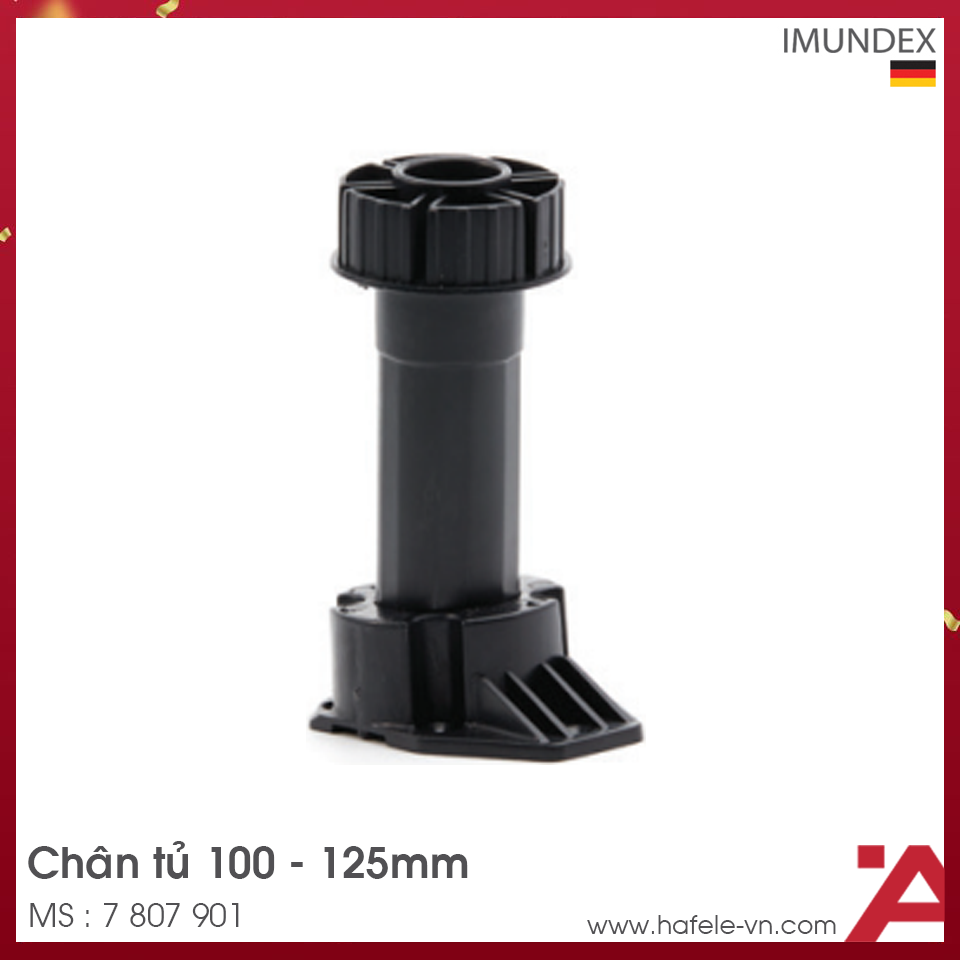 Chân Tủ 100 - 125mm Imundex 7 807 901