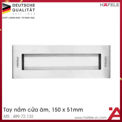 Tay Nắm Cửa Âm Hafele 489.72.132