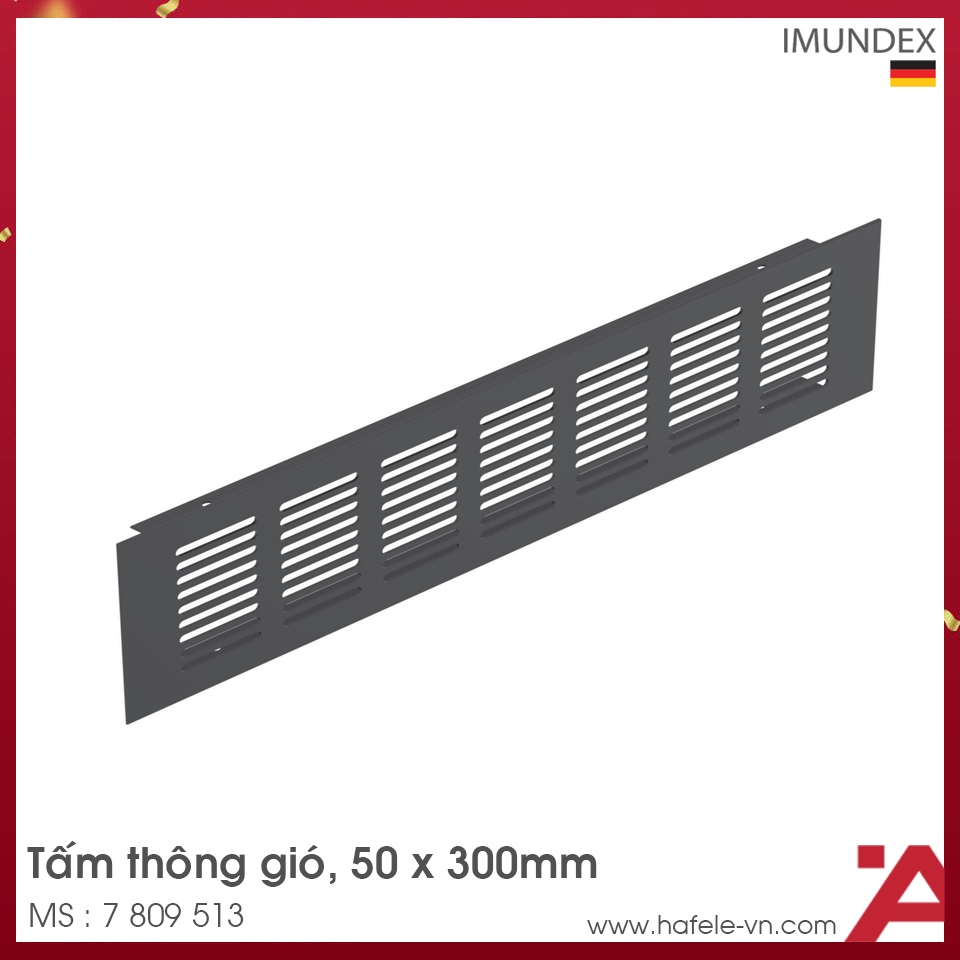 Tấm Thông Gió Cho Tủ Imundex 7 809 513