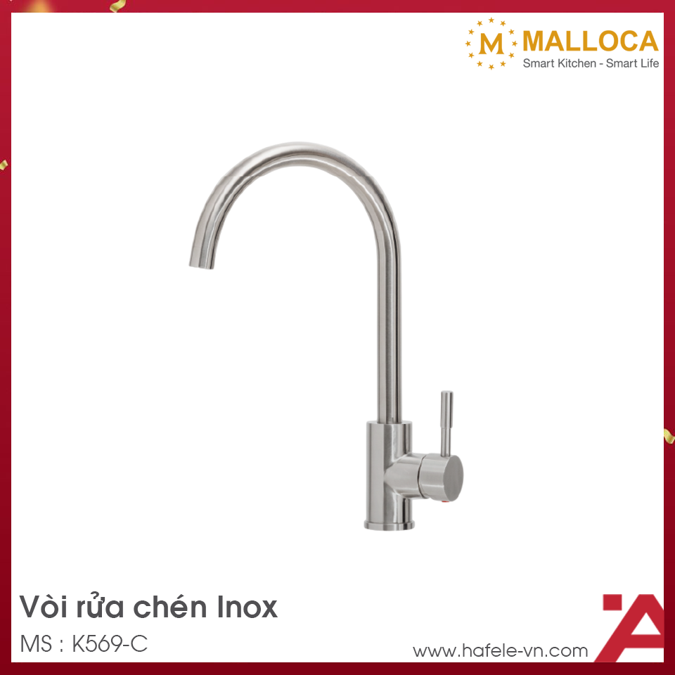 Vòi Rửa Chén Malloca K569-C