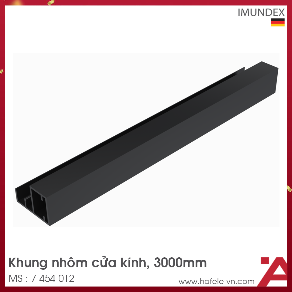 Khung Nhôm Cửa Kính Imundex 7 454 012