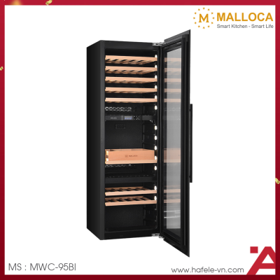 Tủ Bảo Quản Rượu Vang Malloca MWC-95BI
