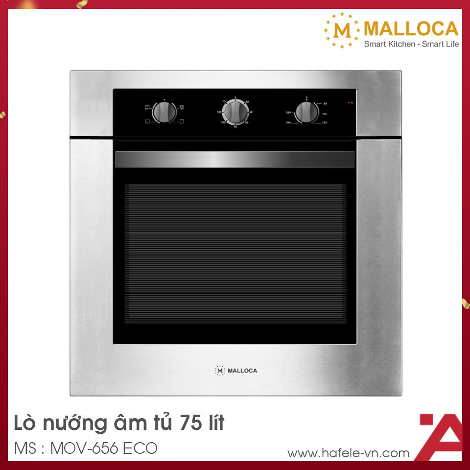Lò Nướng Âm Tủ Malloca MOV-656 ECO