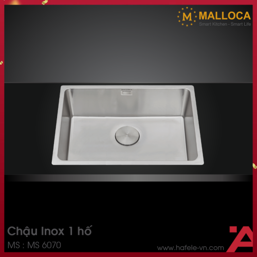 Chậu Rửa Chén Inox Malloca MS 6070