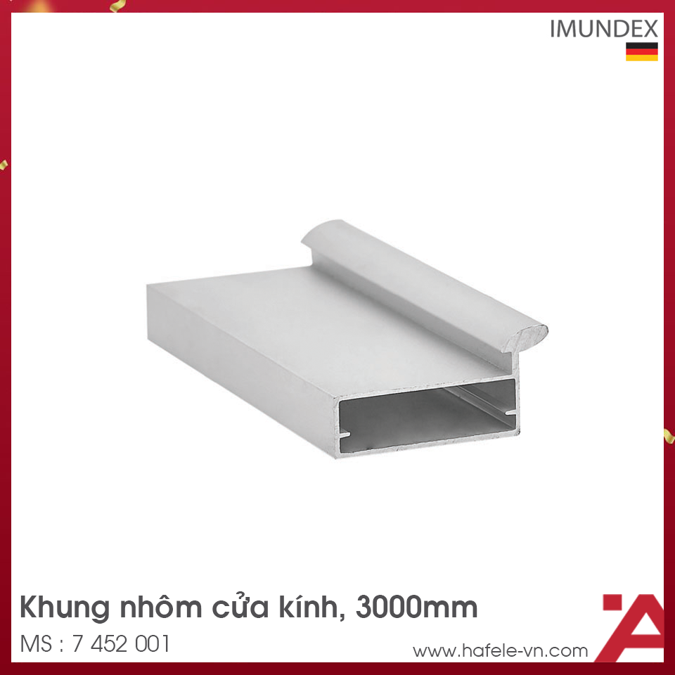 Khung Nhôm Cửa Kính Imundex 7 452 001