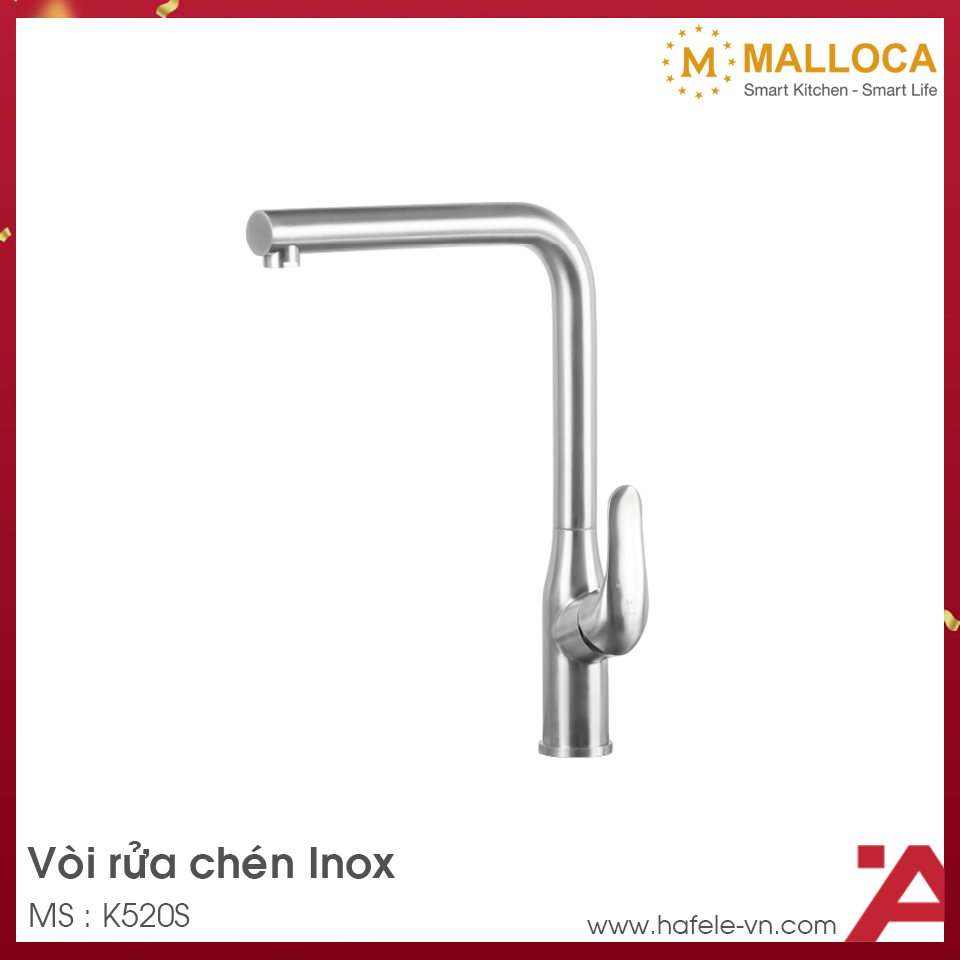 Vòi Rửa Chén Malloca K520S