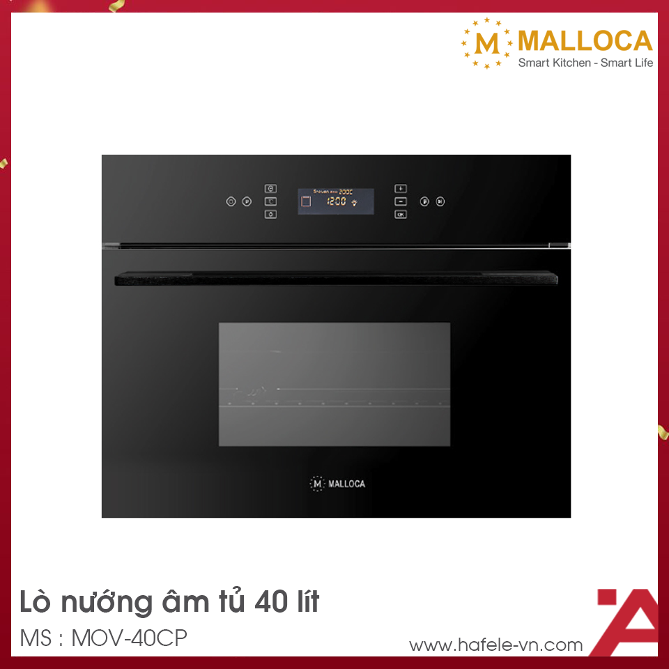 Lò Nướng Âm Tủ Malloca MOV-40CP
