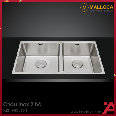 Chậu Rửa Chén Inox Malloca MS 6081