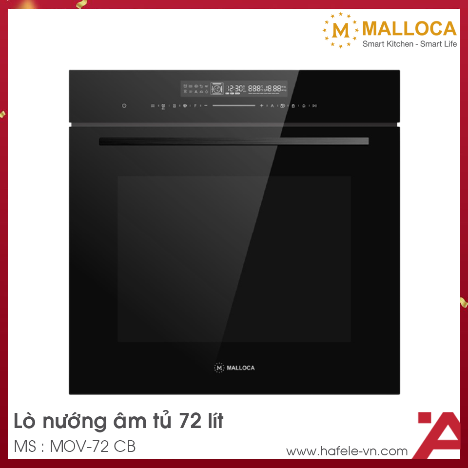 Lò Nướng Kết Hợp Vi Sóng Malloca MOV-72 CB
