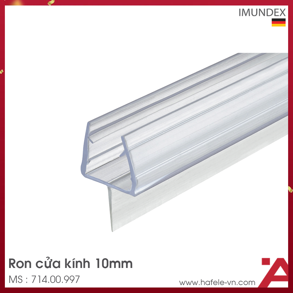 Ron Cửa Kính 10mm Imundex 714.00.997