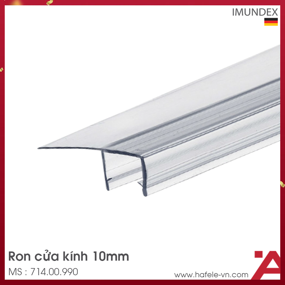 Ron Cửa Kính 10mm Imundex 714.00.990