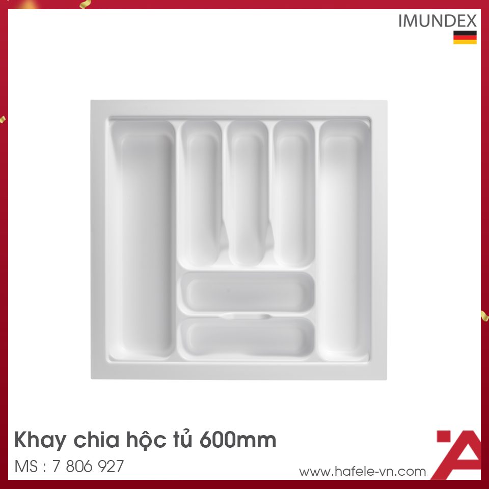 Khay Chia Hộc Tủ 600mm Imundex 7 806 927