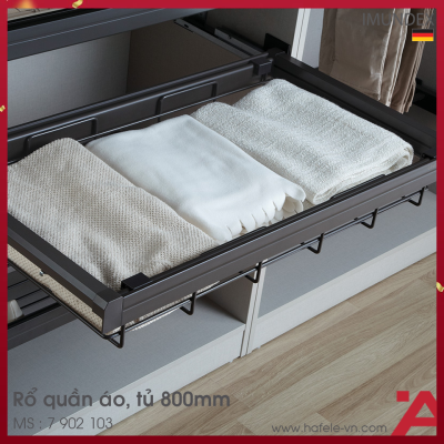 Rổ Kéo Đựng Quần Áo 800mm Imundex 7 902 103