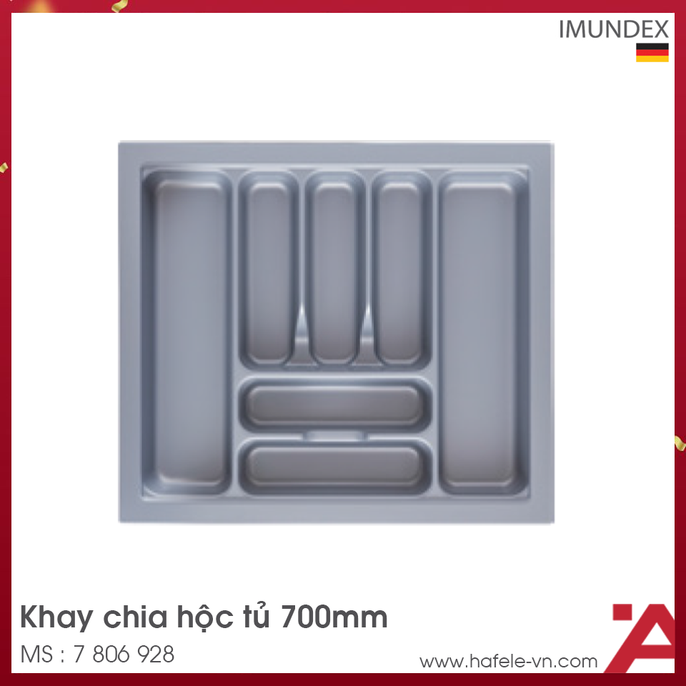 Khay Chia Hộc Tủ 700mm Imundex 7 806 928