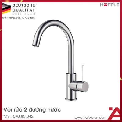 Vòi Rửa Chén Bát Inox HT25-SH1F220 Hafele 570.85.042