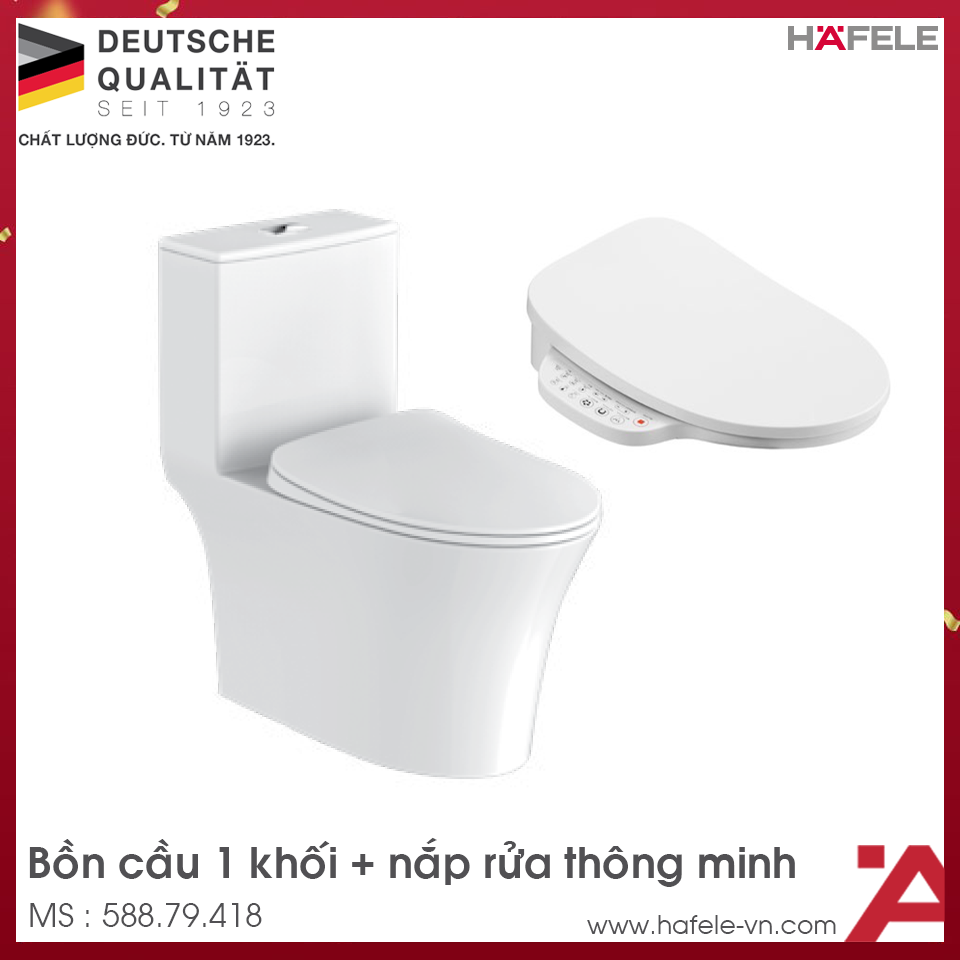 Bồn Cầu Một Khối Regal Hafele 588.79.418