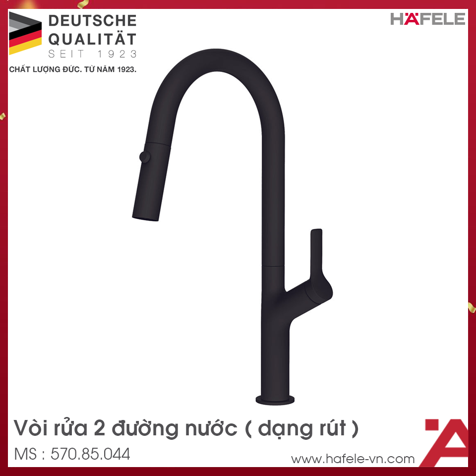 Vòi Rửa Chén Bát Inox Lux-P HT25-SH1F449 Hafele 570.85.044