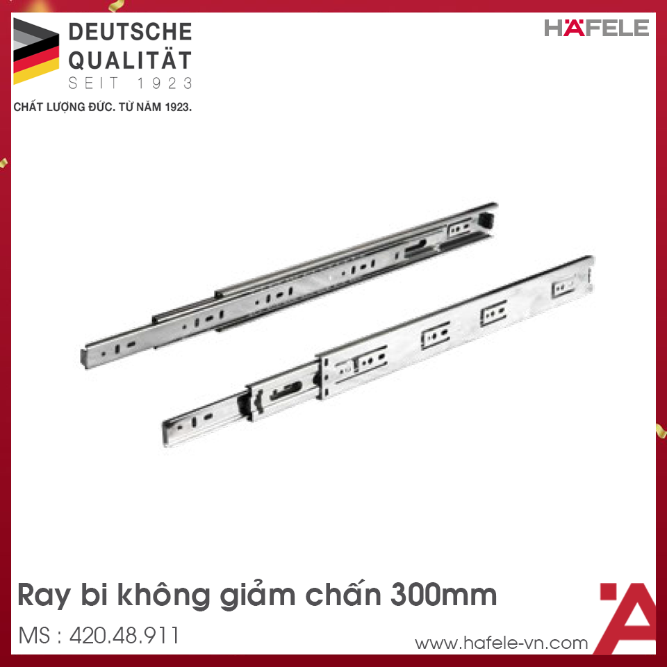 Ray Bi 3 Tầng 300mm Hafele 420.48.911