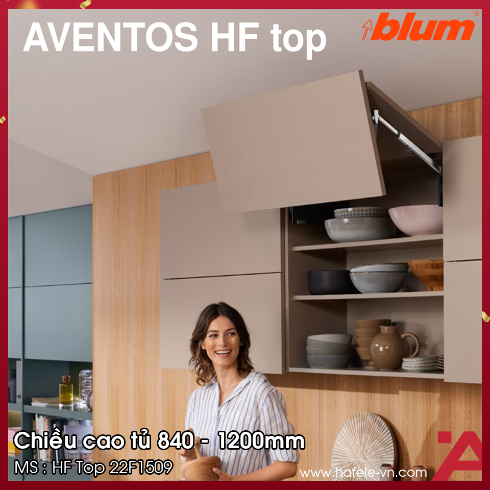 Bộ Tay Nâng Blum Aventos HF Top 22F1509