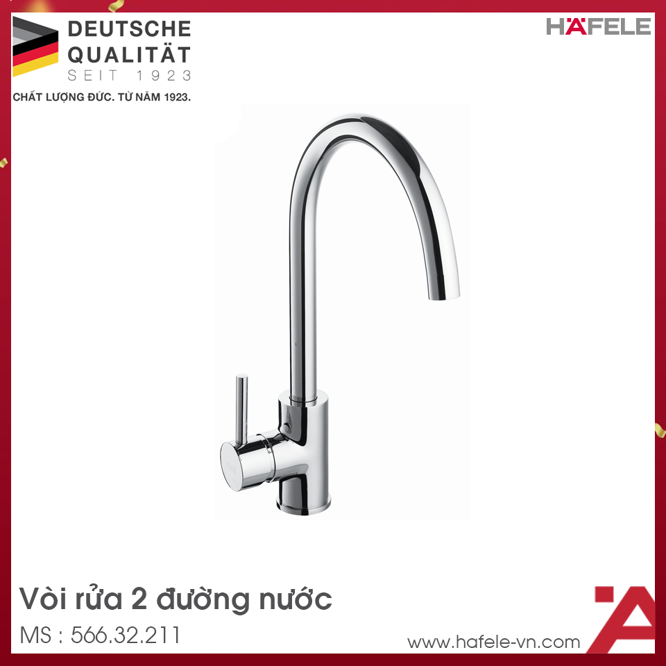 Vòi Rửa Chén HF-C211V Hafele 566.32.211