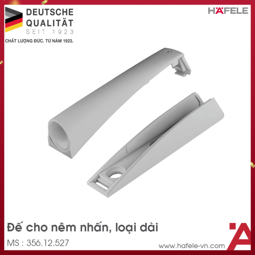 Đế Cho Nêm Nhấn Loại Dài Màu Xám Hafele 356.12.527
