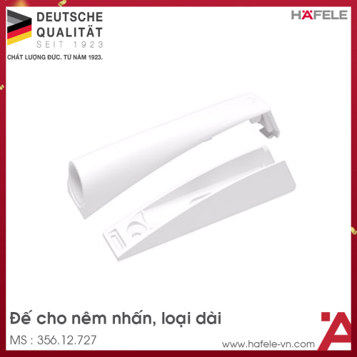 Đế Cho Nêm Nhấn Loại Dài Màu Trắng Hafele 356.12.727
