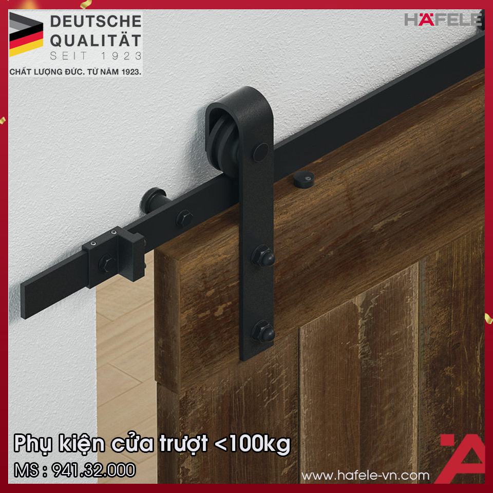 Phụ Kiện Cửa Trượt Slido D-Line42 100S Hafele 941.32.000
