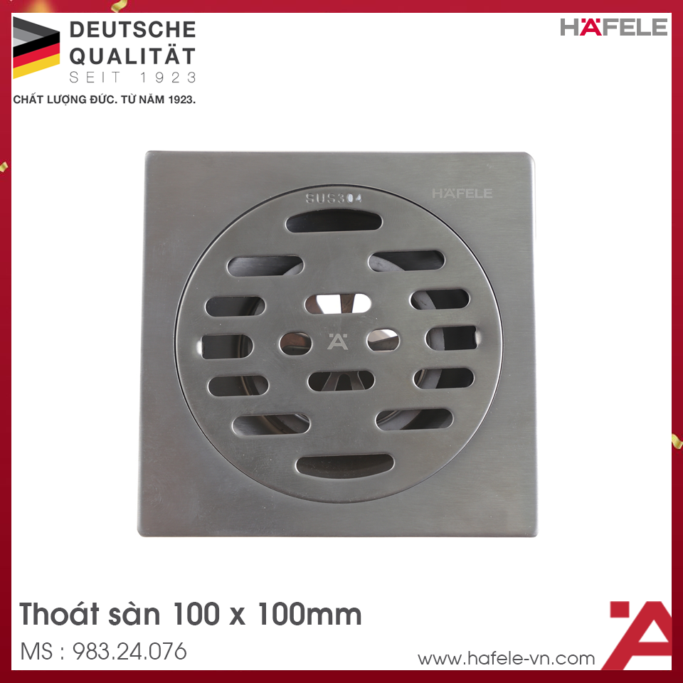 Thoát Sàn 100mm Hafele 983.24.076