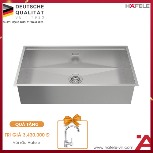Chậu Rửa Chén Inox HS24-SSN1S-7644 Hafele 567.24.467